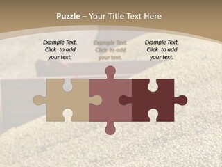 A Large Pile Of Grain Sitting On Top Of A Field PowerPoint Template