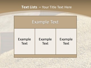 A Large Pile Of Grain Sitting On Top Of A Field PowerPoint Template