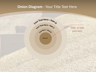 A Large Pile Of Grain Sitting On Top Of A Field PowerPoint Template