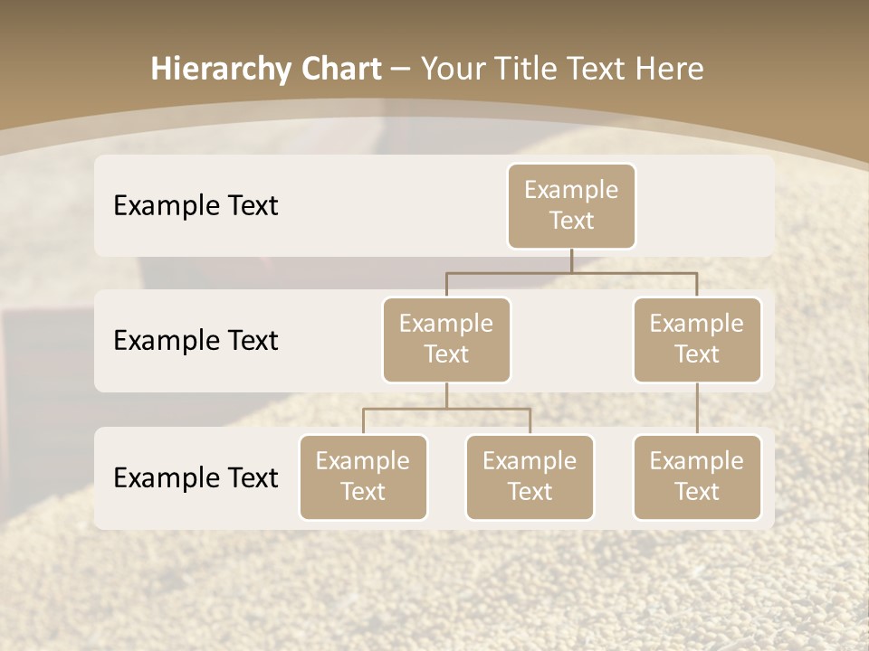 A Large Pile Of Grain Sitting On Top Of A Field PowerPoint Template