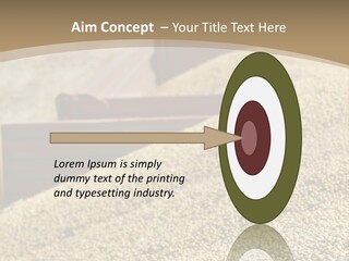 A Large Pile Of Grain Sitting On Top Of A Field PowerPoint Template