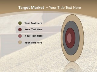 A Large Pile Of Grain Sitting On Top Of A Field PowerPoint Template