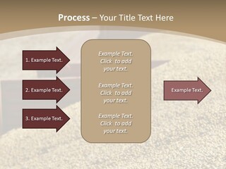 A Large Pile Of Grain Sitting On Top Of A Field PowerPoint Template