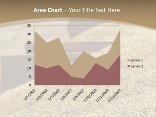 A Large Pile Of Grain Sitting On Top Of A Field PowerPoint Template