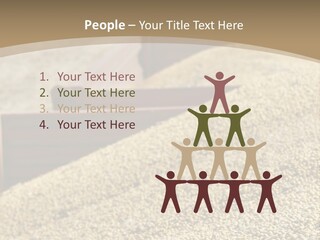 A Large Pile Of Grain Sitting On Top Of A Field PowerPoint Template