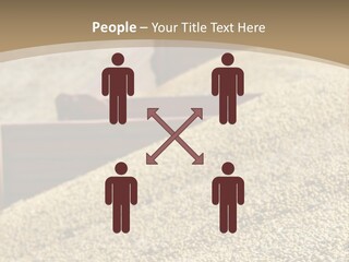 A Large Pile Of Grain Sitting On Top Of A Field PowerPoint Template