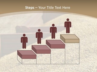 A Large Pile Of Grain Sitting On Top Of A Field PowerPoint Template