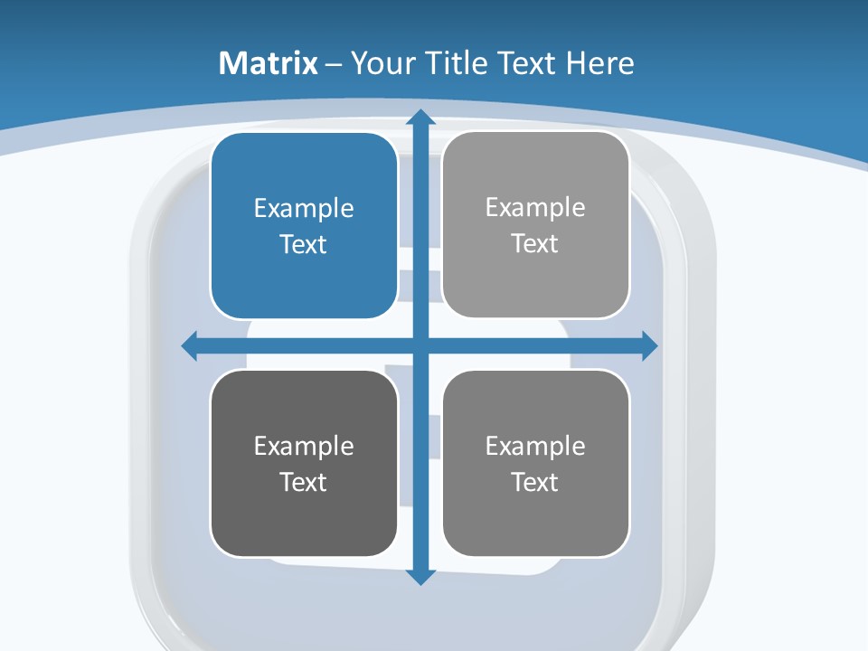 A Blue And White Medical Powerpoint Presentation PowerPoint Template