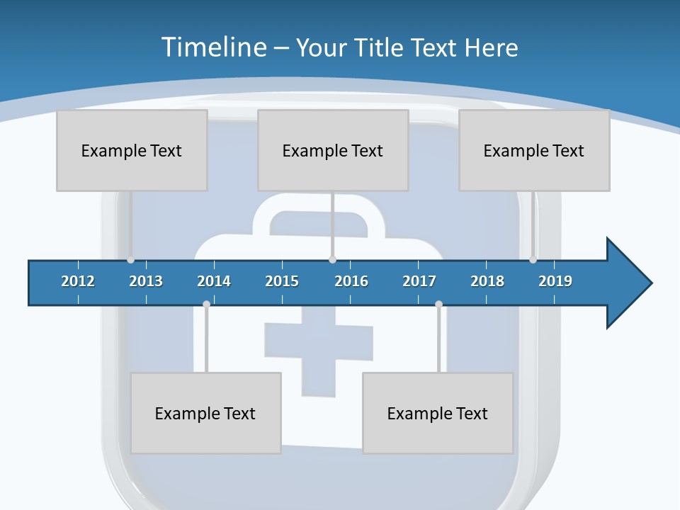A Blue And White Medical Powerpoint Presentation PowerPoint Template