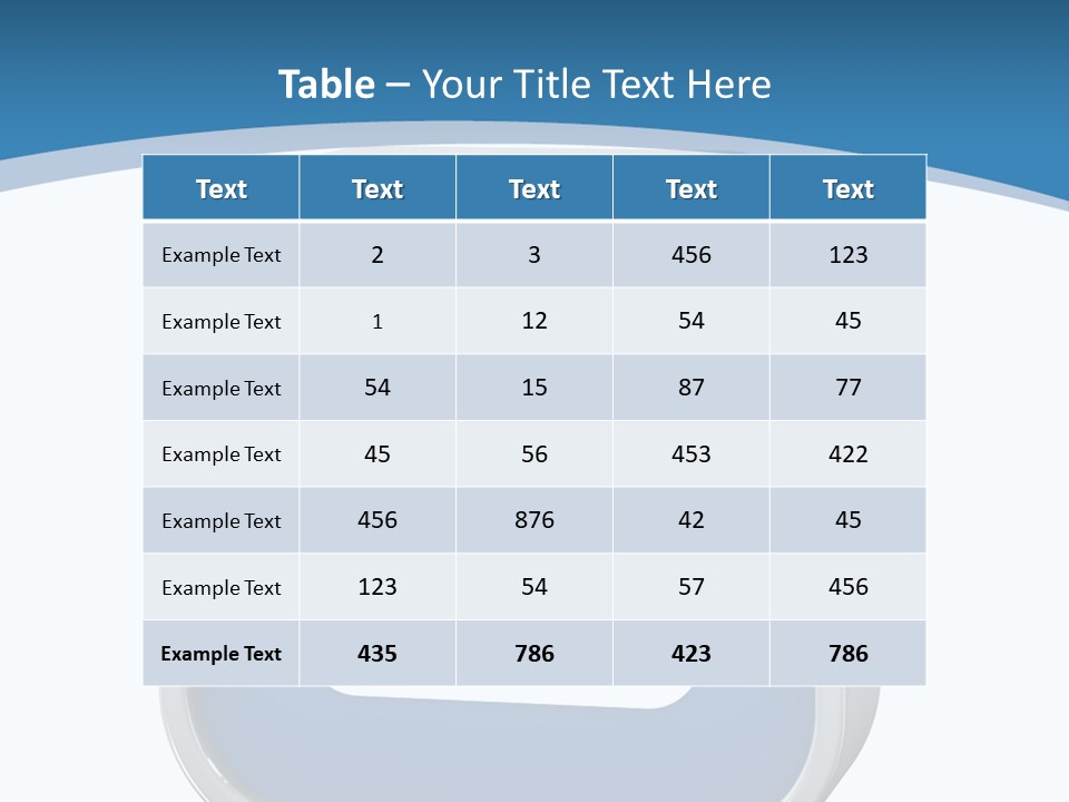 A Blue And White Medical Powerpoint Presentation PowerPoint Template