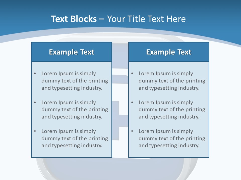 A Blue And White Medical Powerpoint Presentation PowerPoint Template