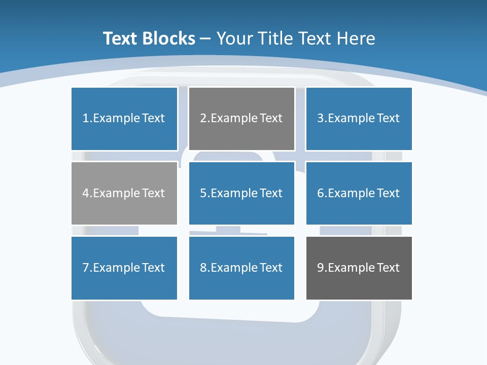 A Blue And White Medical Powerpoint Presentation PowerPoint Template