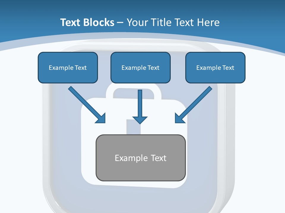 A Blue And White Medical Powerpoint Presentation PowerPoint Template