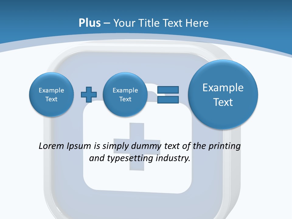 A Blue And White Medical Powerpoint Presentation PowerPoint Template
