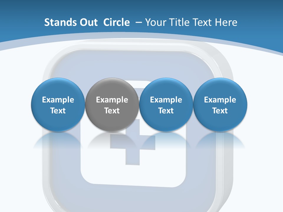 A Blue And White Medical Powerpoint Presentation PowerPoint Template