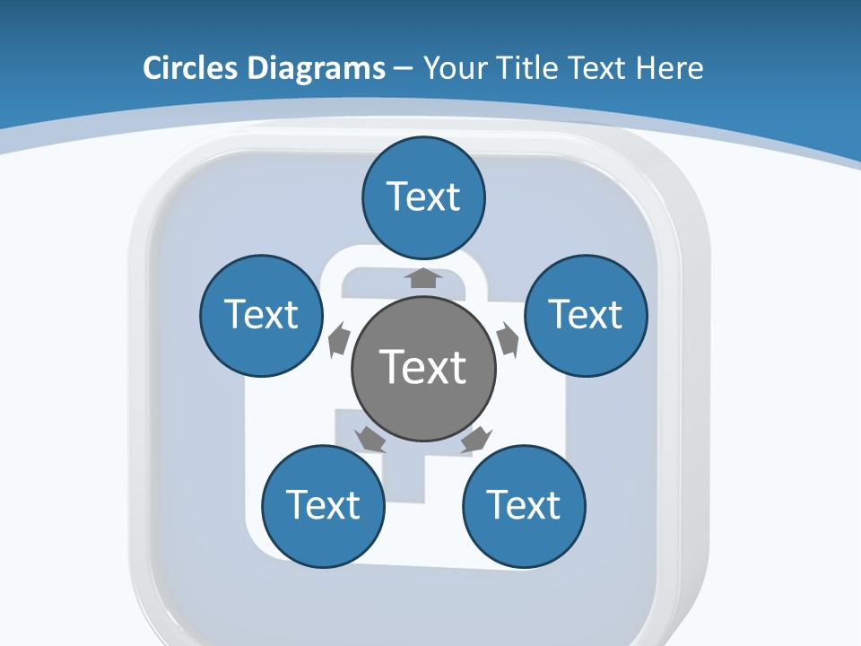 A Blue And White Medical Powerpoint Presentation PowerPoint Template