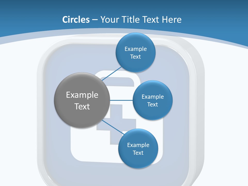 A Blue And White Medical Powerpoint Presentation PowerPoint Template