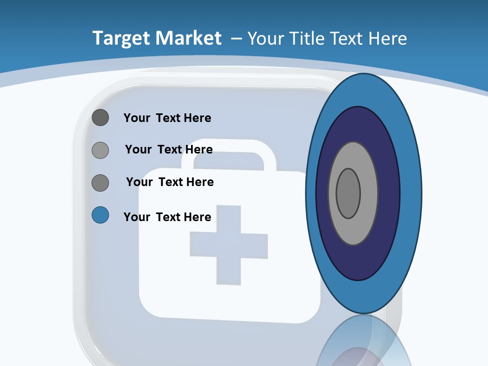 A Blue And White Medical Powerpoint Presentation PowerPoint Template