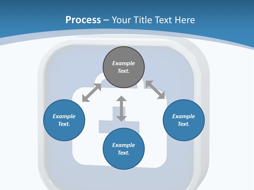 A Blue And White Medical Powerpoint Presentation PowerPoint Template