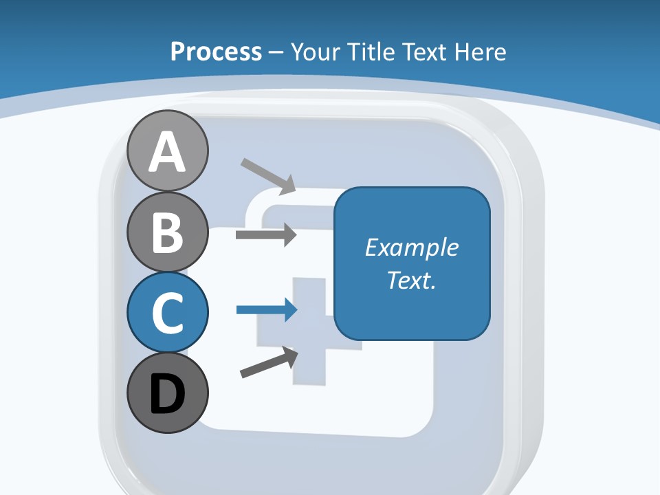 A Blue And White Medical Powerpoint Presentation PowerPoint Template