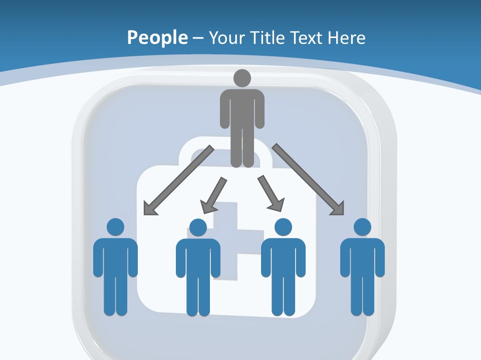 A Blue And White Medical Powerpoint Presentation PowerPoint Template