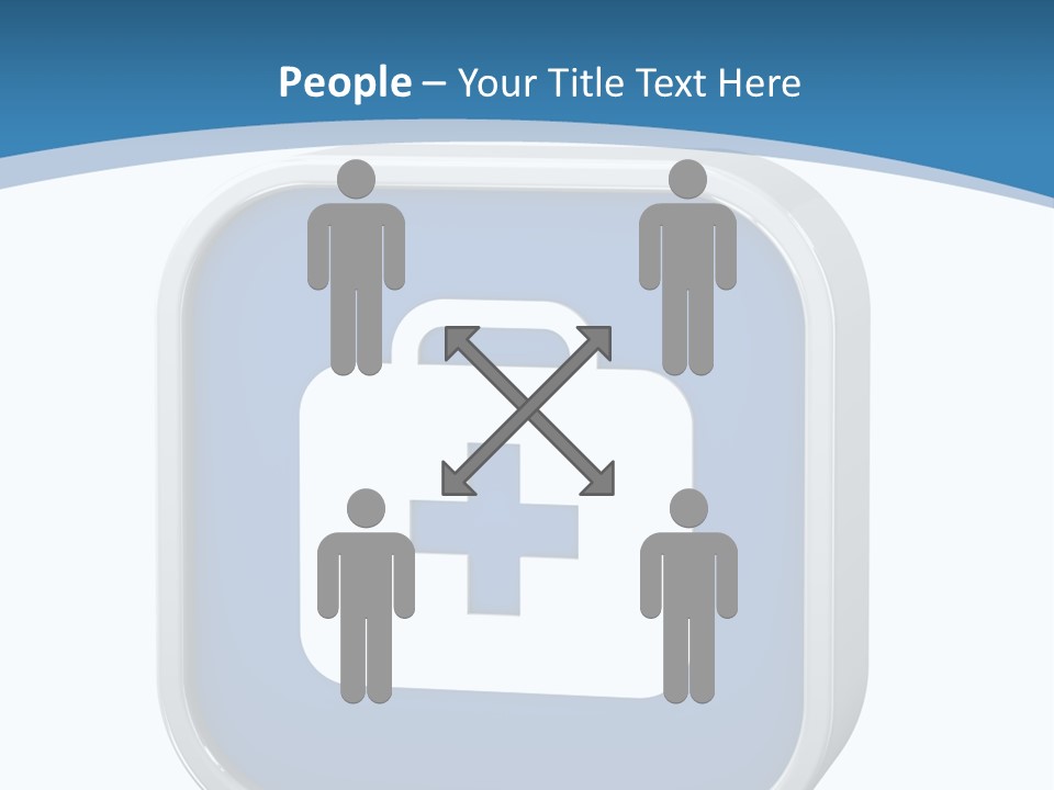 A Blue And White Medical Powerpoint Presentation PowerPoint Template