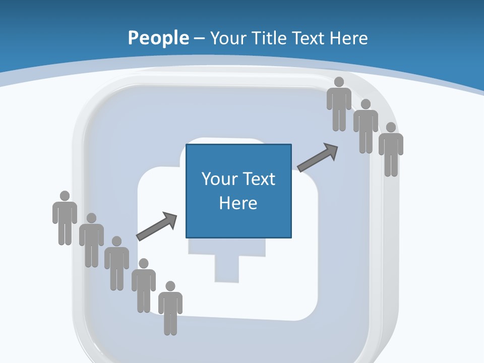 A Blue And White Medical Powerpoint Presentation PowerPoint Template