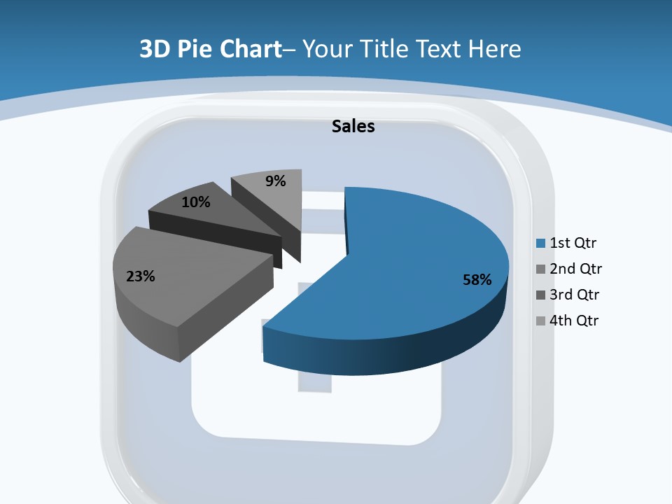 A Blue And White Medical Powerpoint Presentation PowerPoint Template
