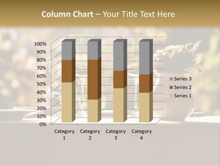 A Table Topped With Two Wine Glasses And A Vase Filled With Flowers PowerPoint Template