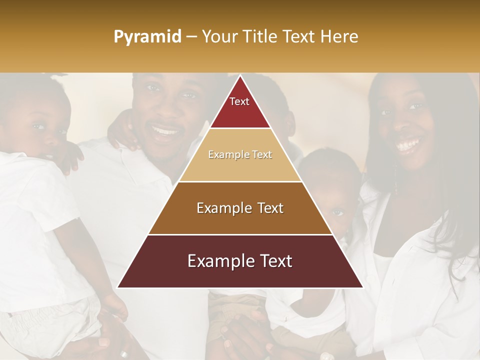 A Group Of People Posing For A Picture PowerPoint Template