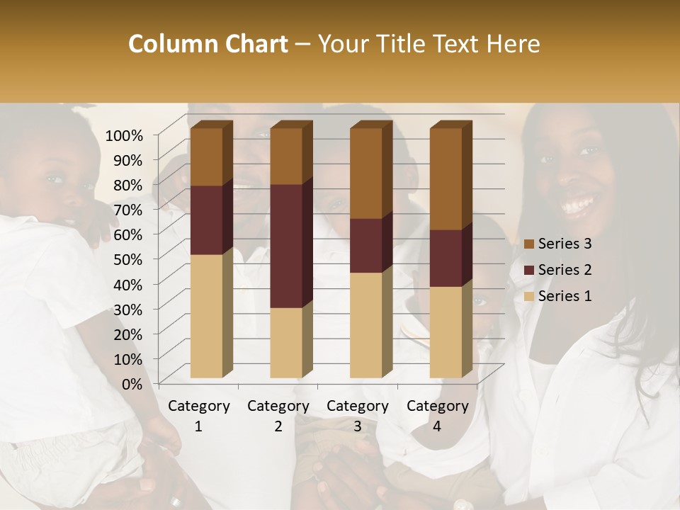 A Group Of People Posing For A Picture PowerPoint Template