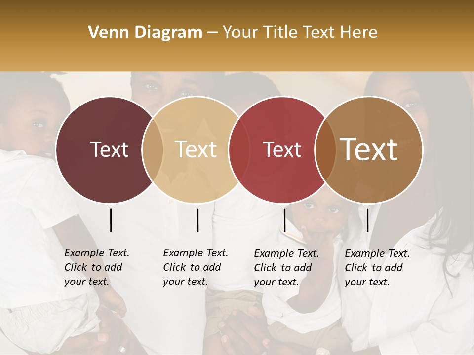 A Group Of People Posing For A Picture PowerPoint Template
