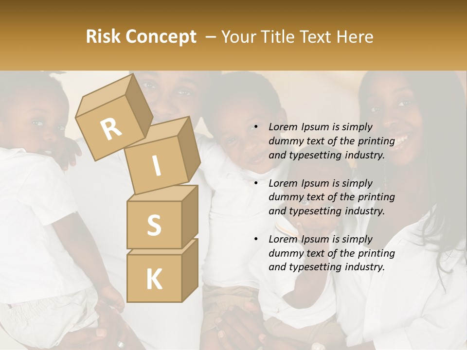 A Group Of People Posing For A Picture PowerPoint Template