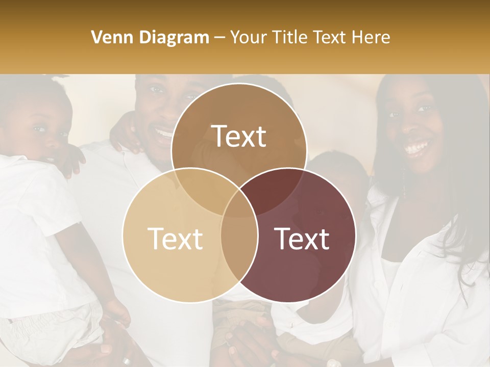 A Group Of People Posing For A Picture PowerPoint Template