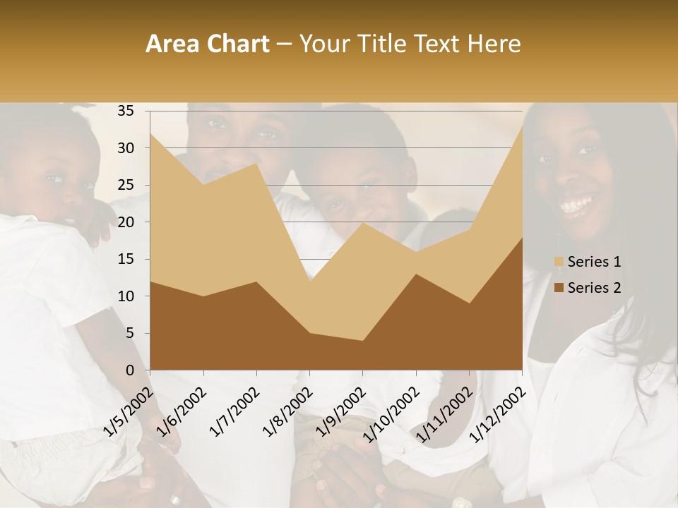 A Group Of People Posing For A Picture PowerPoint Template