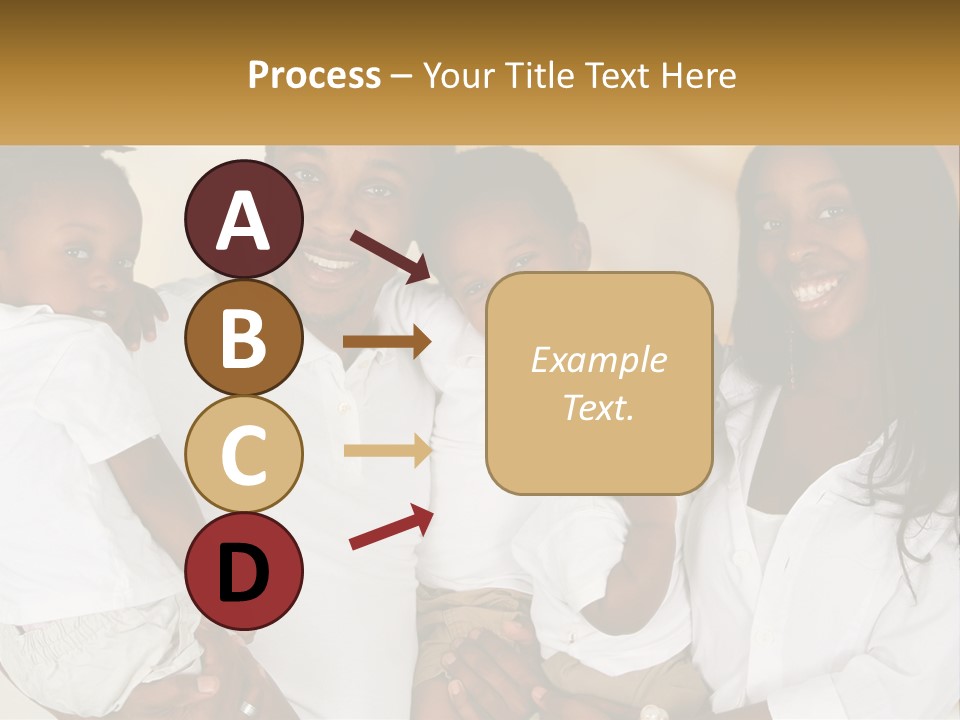 A Group Of People Posing For A Picture PowerPoint Template