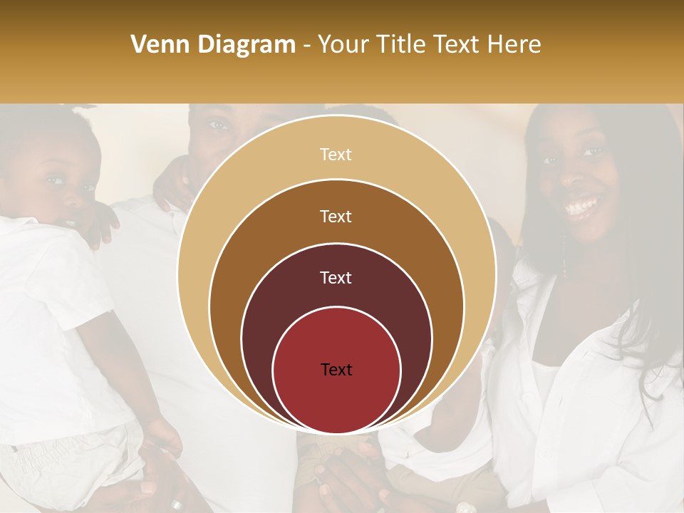 A Group Of People Posing For A Picture PowerPoint Template