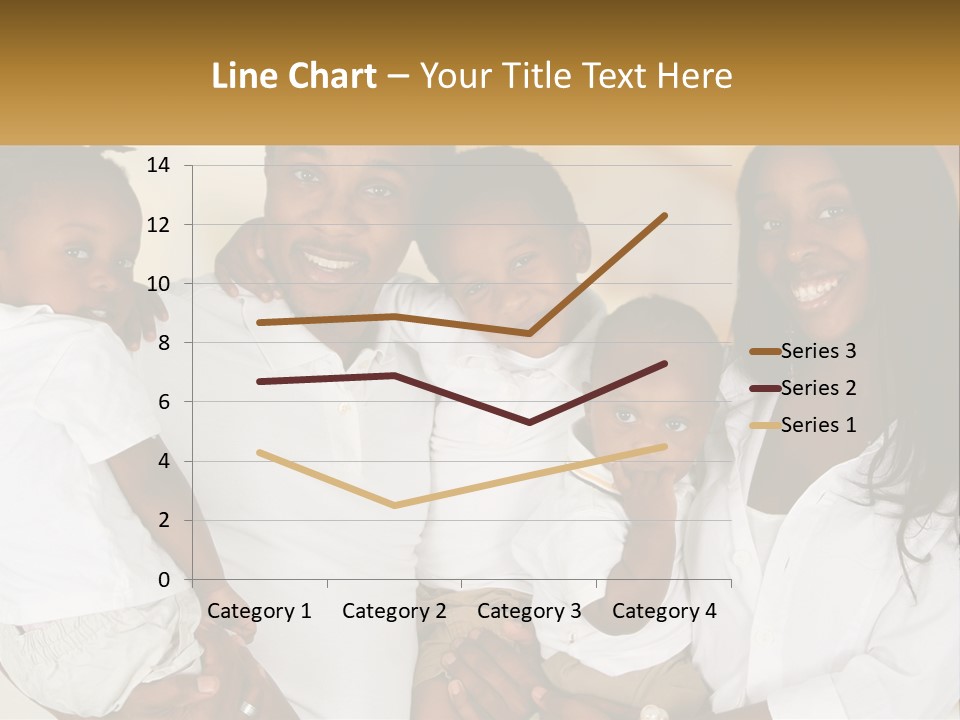 A Group Of People Posing For A Picture PowerPoint Template