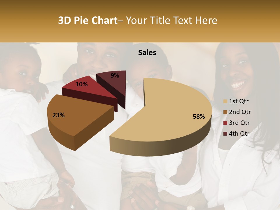 A Group Of People Posing For A Picture PowerPoint Template