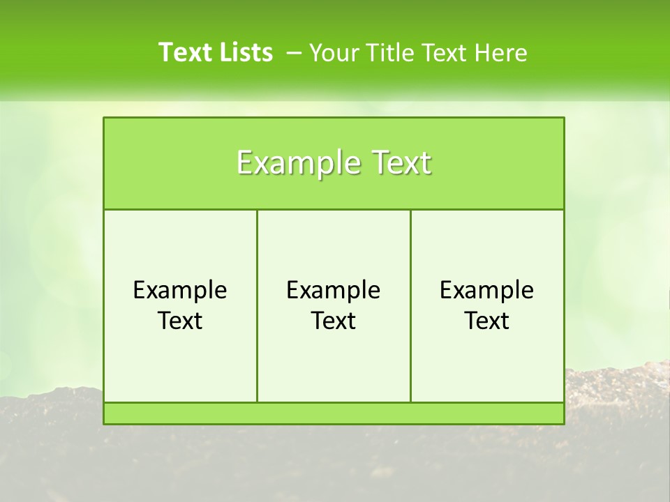 A Pile Of Coins With A Plant Growing Out Of It PowerPoint Template