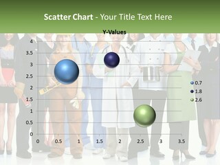 A Group Of People Standing Next To Each Other PowerPoint Template