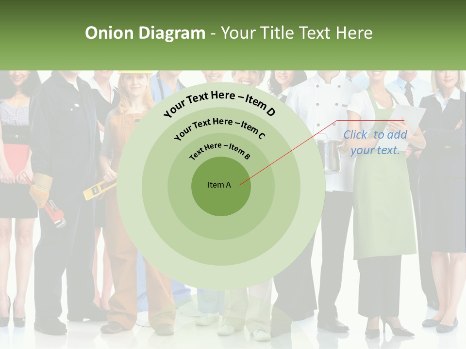 A Group Of People Standing Next To Each Other PowerPoint Template