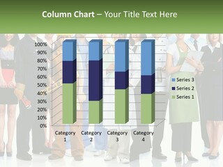 A Group Of People Standing Next To Each Other PowerPoint Template