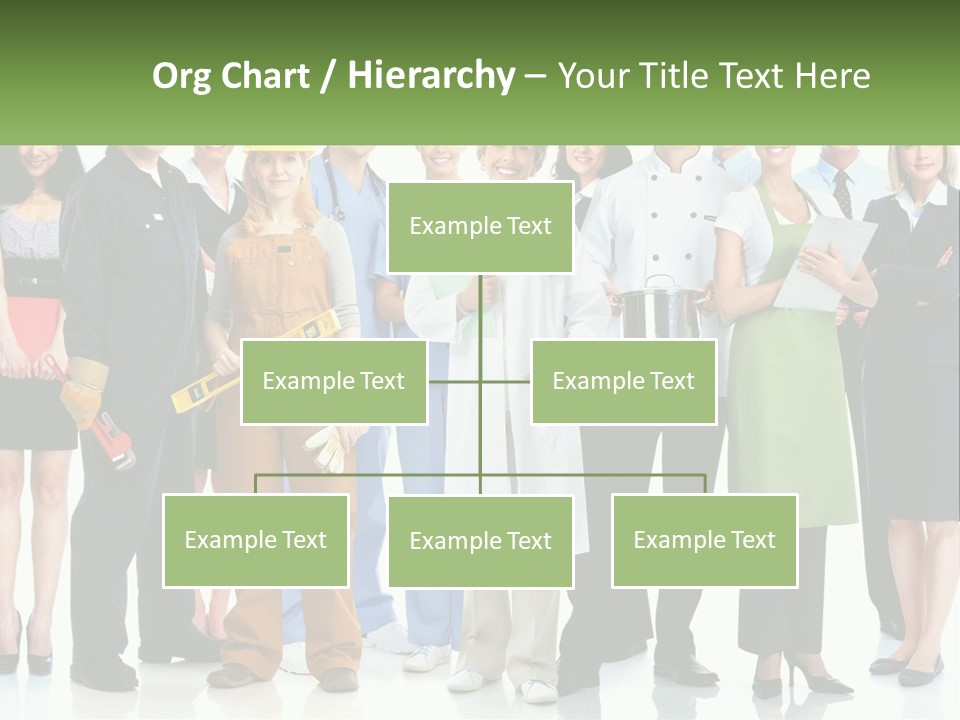 A Group Of People Standing Next To Each Other PowerPoint Template