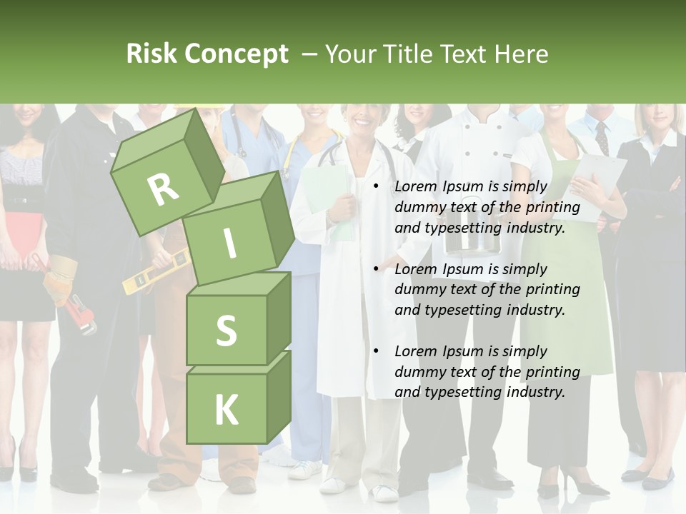 A Group Of People Standing Next To Each Other PowerPoint Template