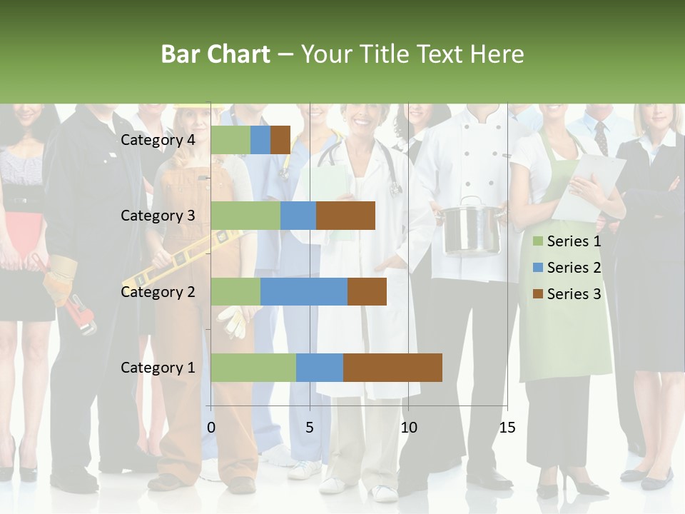 A Group Of People Standing Next To Each Other PowerPoint Template