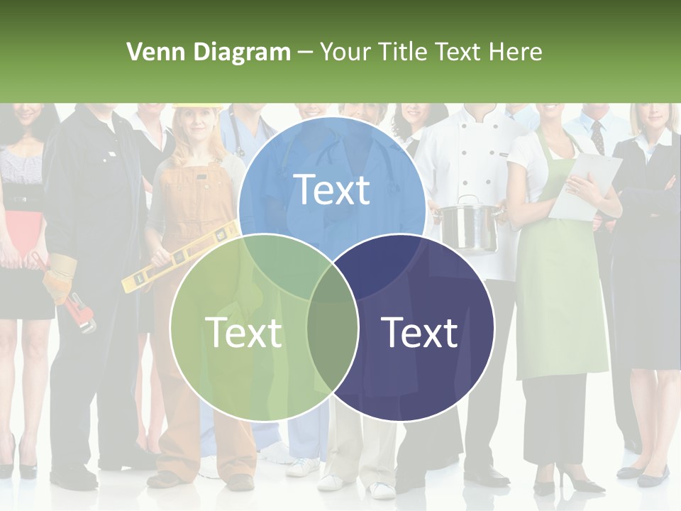 A Group Of People Standing Next To Each Other PowerPoint Template