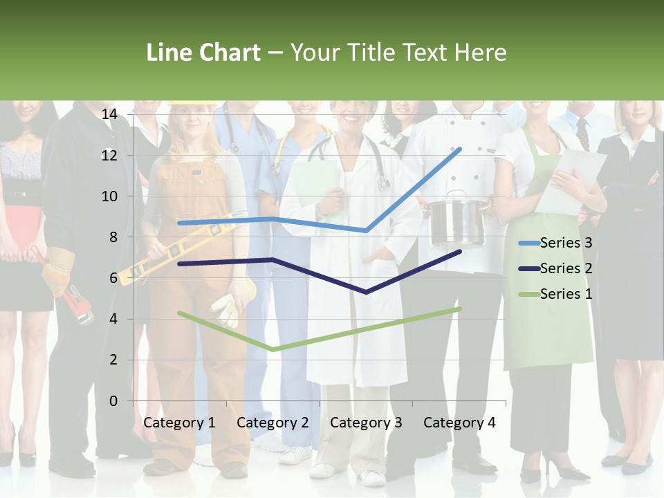 A Group Of People Standing Next To Each Other PowerPoint Template