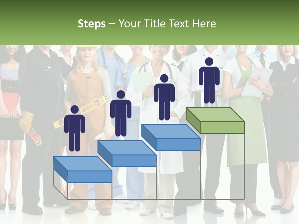 A Group Of People Standing Next To Each Other PowerPoint Template