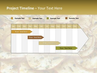 A Close Up Of A Plate Of Food With Potatoes PowerPoint Template